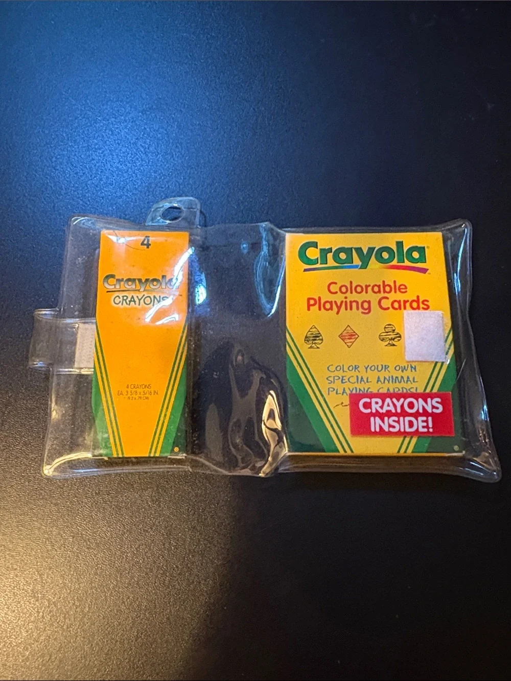 Crayola Colorable Playing Cards - Yellow